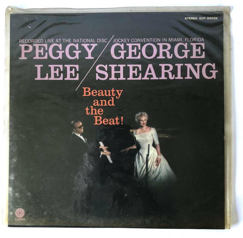 PEGGY LEE / GEORGE SHEARING Beauty And The Beat! ペギー・リーとジョージ・シアリング／ビューティ・アンド・ザ・ビート 中古