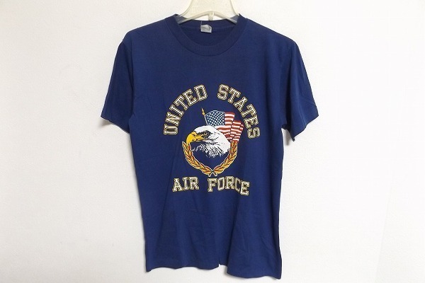 Z8188：ARTEX（アルテックス）US AIR FORCE 80'S Tシャツ/紺/S/エアーフォース：3