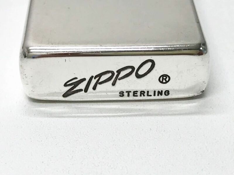 1101K ジッポースターリング　スリム　1989
