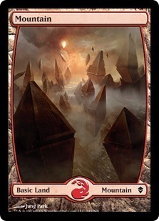 MTG ゼンディカー 山 FOIL フルアート 243/249 英語版 JungPark