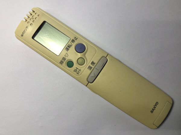 サンヨー SANYO 三洋 エアコン リモコン / RCS-SN1 通電確認 送料220 詳細不明 現状品