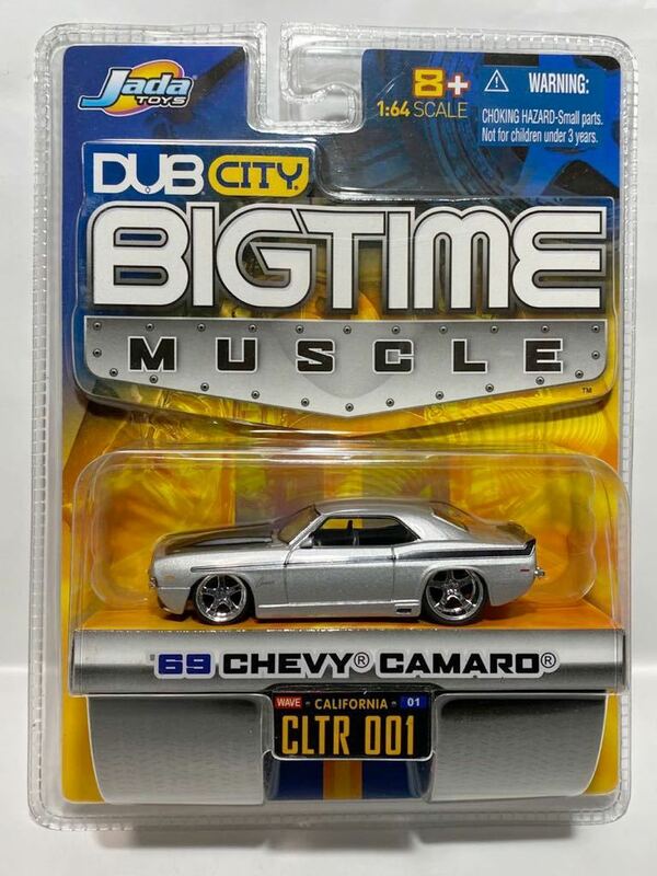 JADA 1/64 BIGTIME MUSCLE WAVE.1 '69 CHEVY CAMARO シェビー　カマロ　CLTR-001