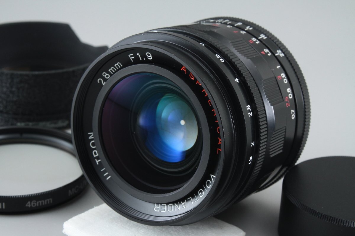 ◆美品◆フォクトレンダー VOIGTLANDER ULTRON 28mm F1.9 ASPHERICAL L39 #10936