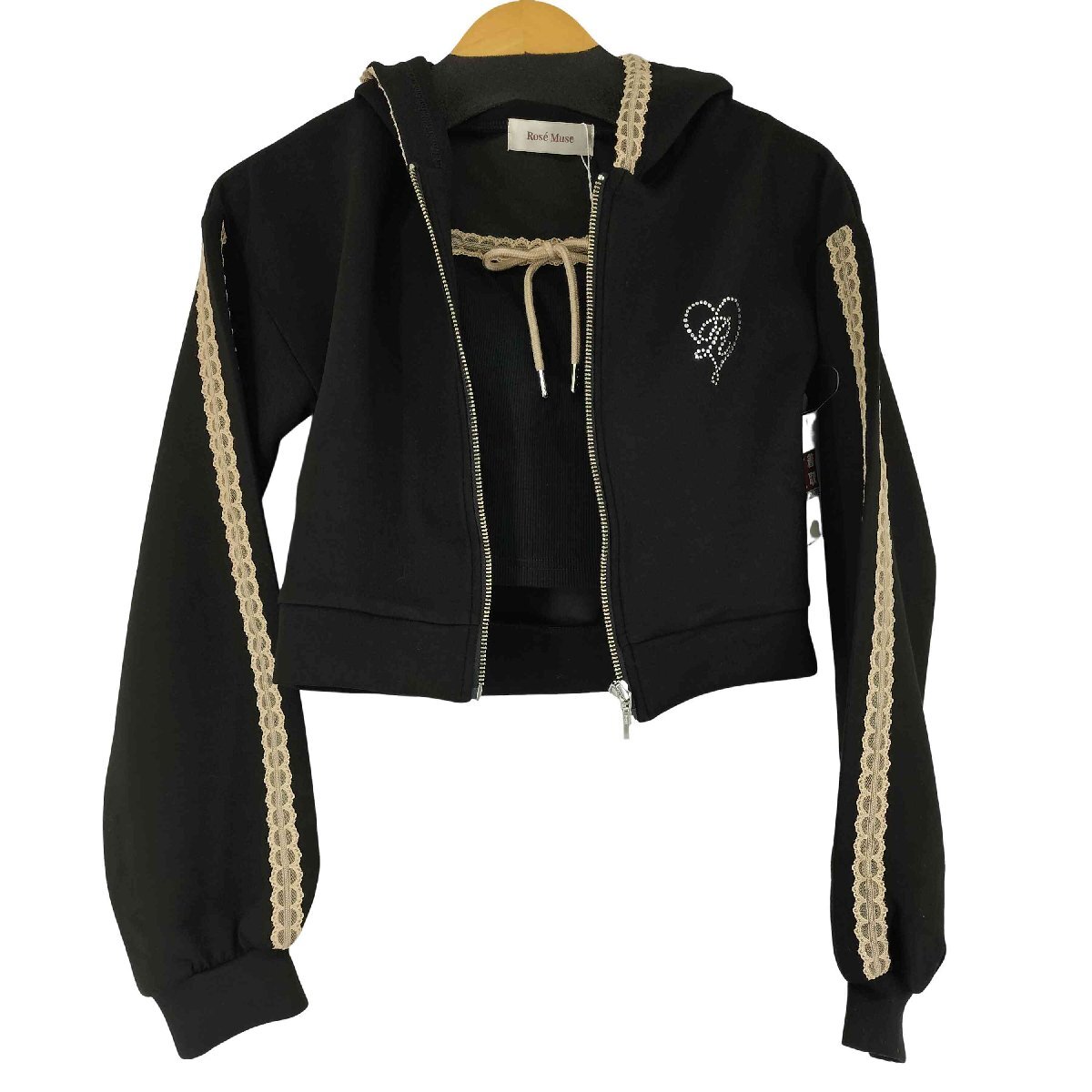 USED古着(ユーズドフルギ) Rose Muse cami set compact hoodie レディ 中古 古着 0603拍卖
