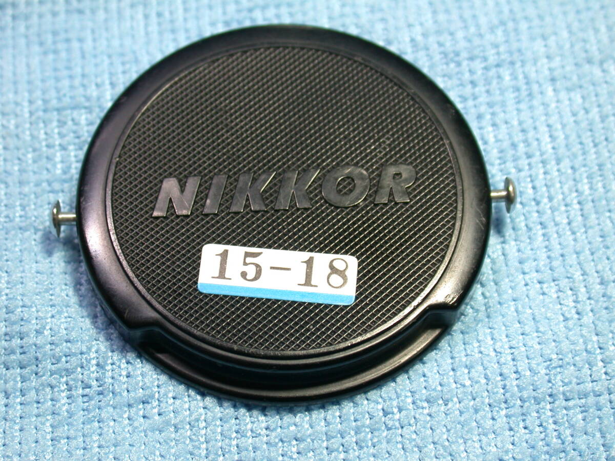 15-18 旧NIKKOR銘 レンズキャップ フィルター径52ｍｍ
