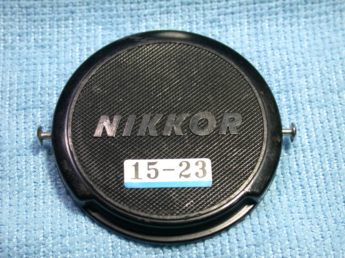 15-23 旧NIKKOR銘 レンズキャップ フィルター径52ｍｍ