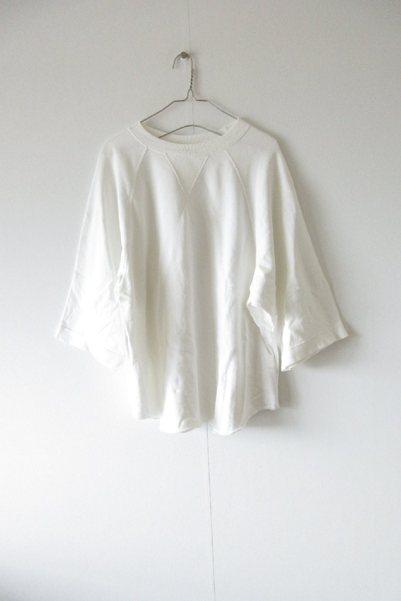 THE SHINZONE / ザ シンゾーン 23MMSCU07 HALFSLEEVE W GAZETTE F WHITE / ダブルガゼットプルオーバー カットソー