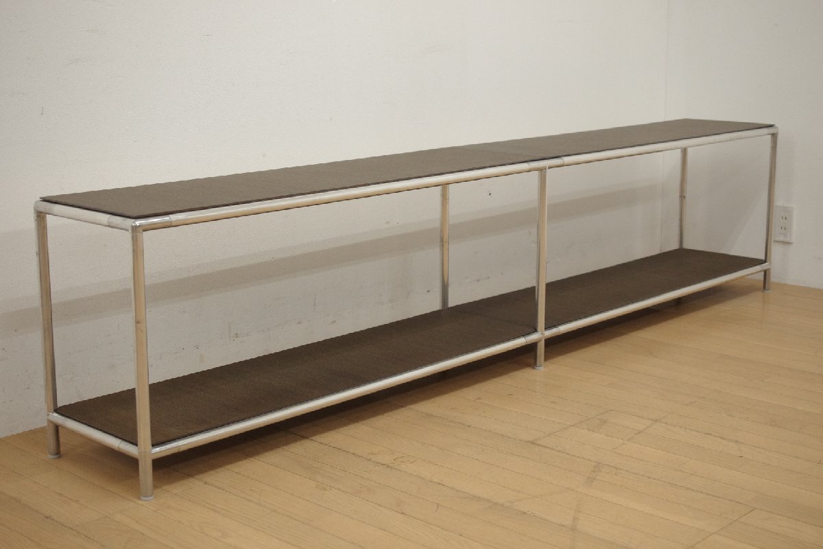 B&B ITALIA ビーアンドビー イタリア DOMUS ドムス ローボード シェルフ サイドボード 棚 収納 テレビ台 モダン アントニオ・チッテリオ