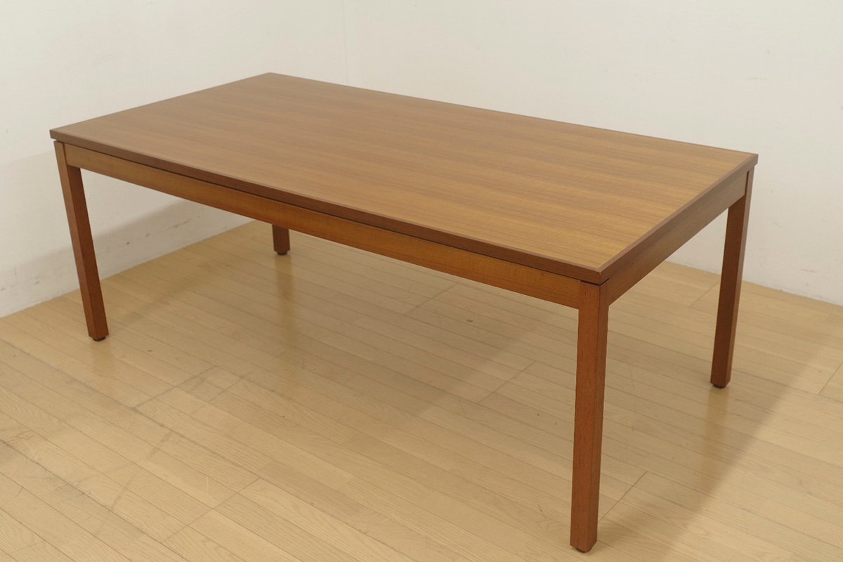 ビンテージ チーク材 ダイニングテーブル 食卓 北欧風 ワークテーブル 作業台 デスク 180×90cm