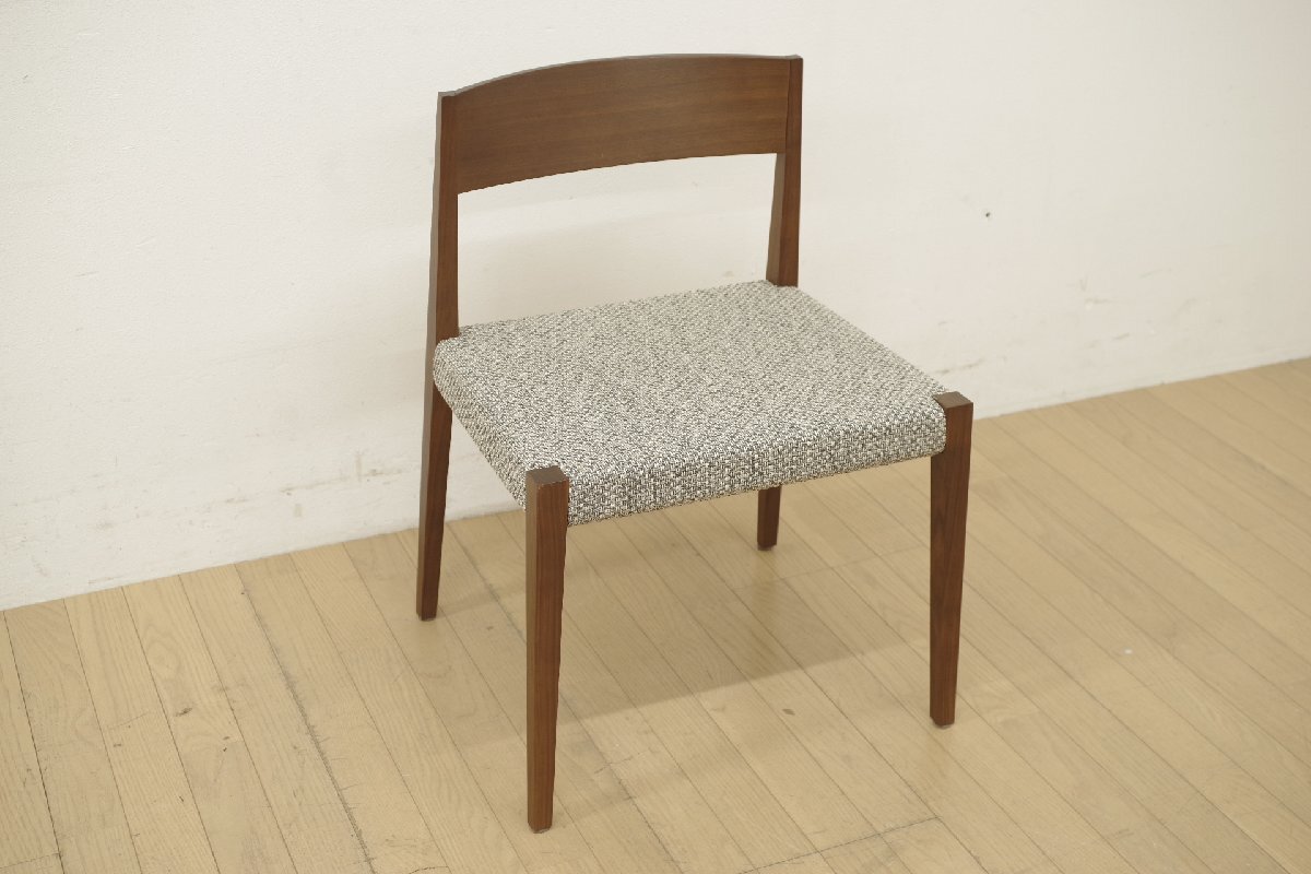 arflex アルフレックス SHIN シン ダイニングチェア アームレスチェア カルロ・コロンボ ファブリック 定価８万円 椅子 リビング 店舗