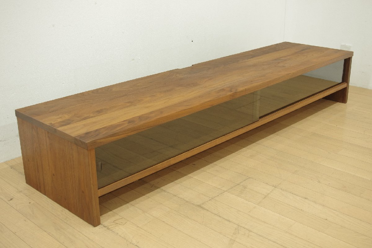 アカセ木工 MASTERWAL マスターウォール シャドー AVボード ウォールナット オイル仕上 W180×D45cm テレビ台 ローボード モダン 新品24万