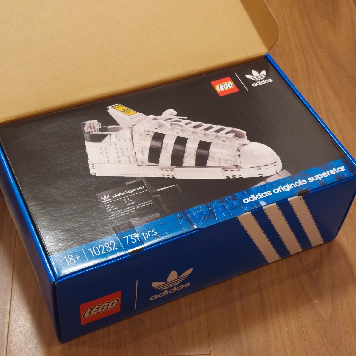 【新品未開封】LEGO × adidas Originals ADIDAS Superstar #10282 / 731ピース レゴ アディダスオリジナルス スーパースター