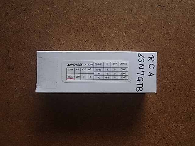 RCA 6SN7GTB 真空管　送料410円　中古良品