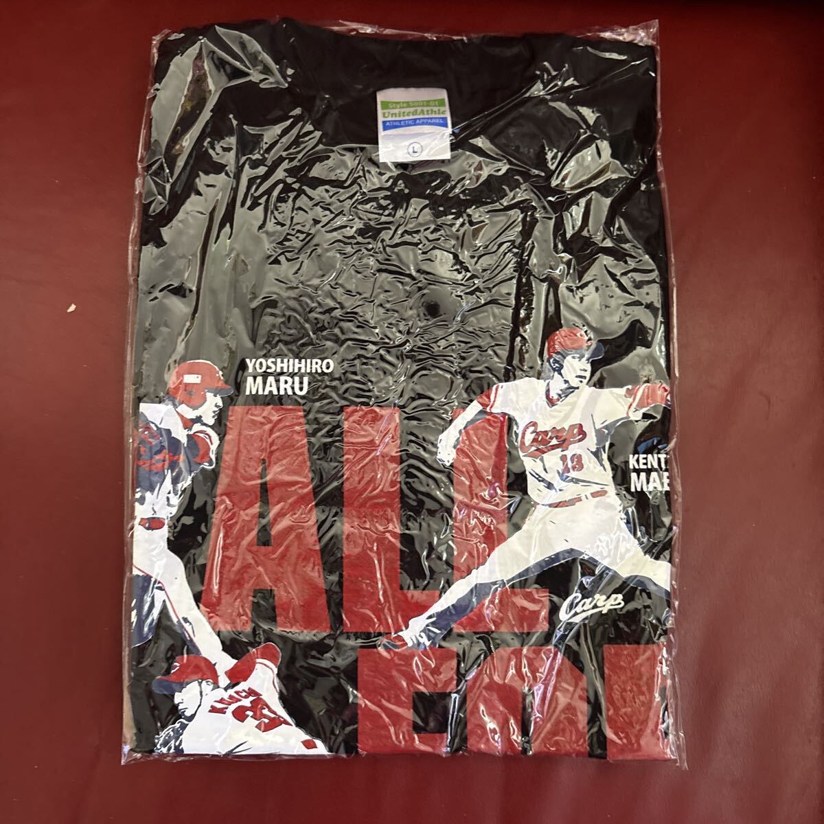 未開封品　広島カープ Tシャツ ALL FOR CARP サイズL 前田健太　菊池涼介　堂林翔太