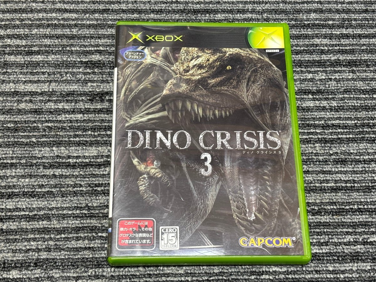 Xbox ソフト ディノクライシス3 Microsoft