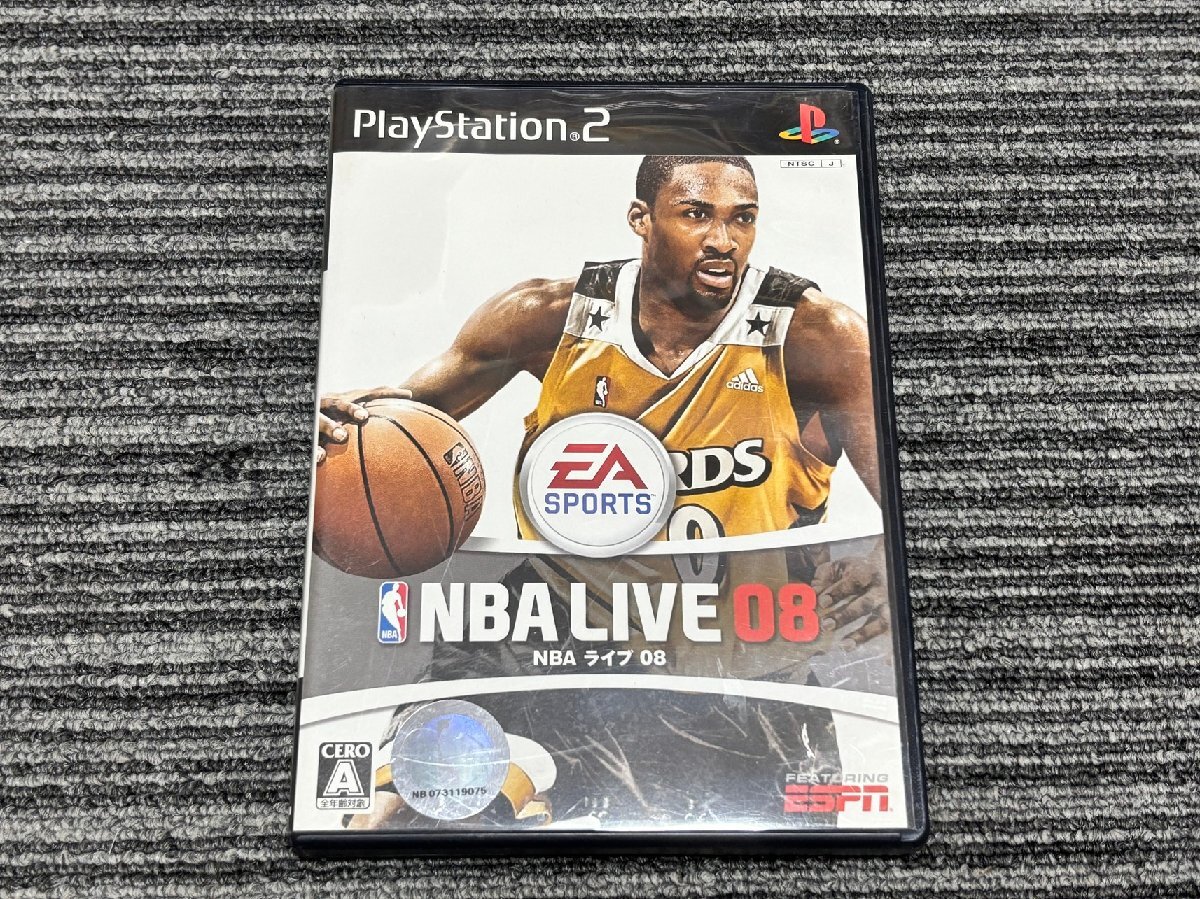 プレステ2 ソフト NBA ライブ 08 playstation2 PS2