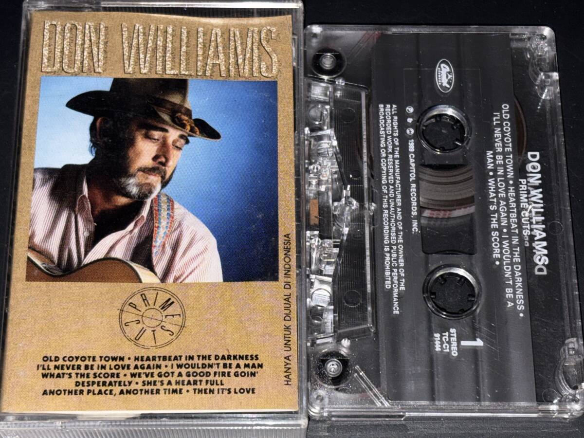 Don Williams / Prime Cuts 輸入カセットテープ