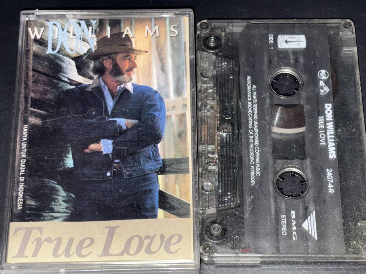 Don Williams / True Love 輸入カセットテープ