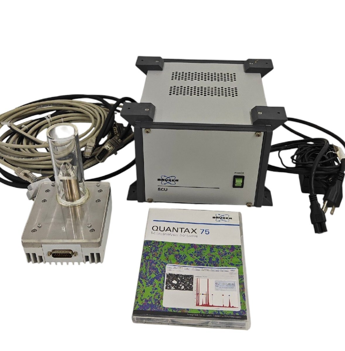 Brunker 元素分析用装置 QUANTAX75 XFlash Detector 630-h XFlashR The EDS Detector　ソフト付　＃I