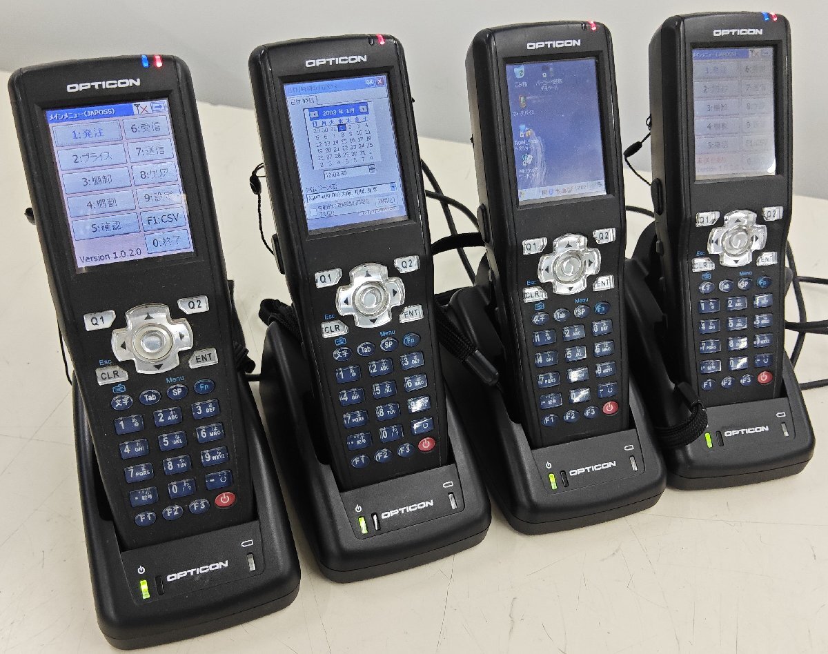 【4台セット】 OPTICON H-15AJ ハンディターミナル　【送料無料】沖縄離島発送不可