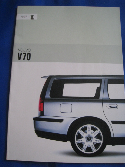■即決価格　送料込み金額　ボルボ　V70　本カタログ 2003年3月発行 本カタログ 52ぺージ LA-SB52544W TA-SB5244W 廃盤当時物◆古本◆