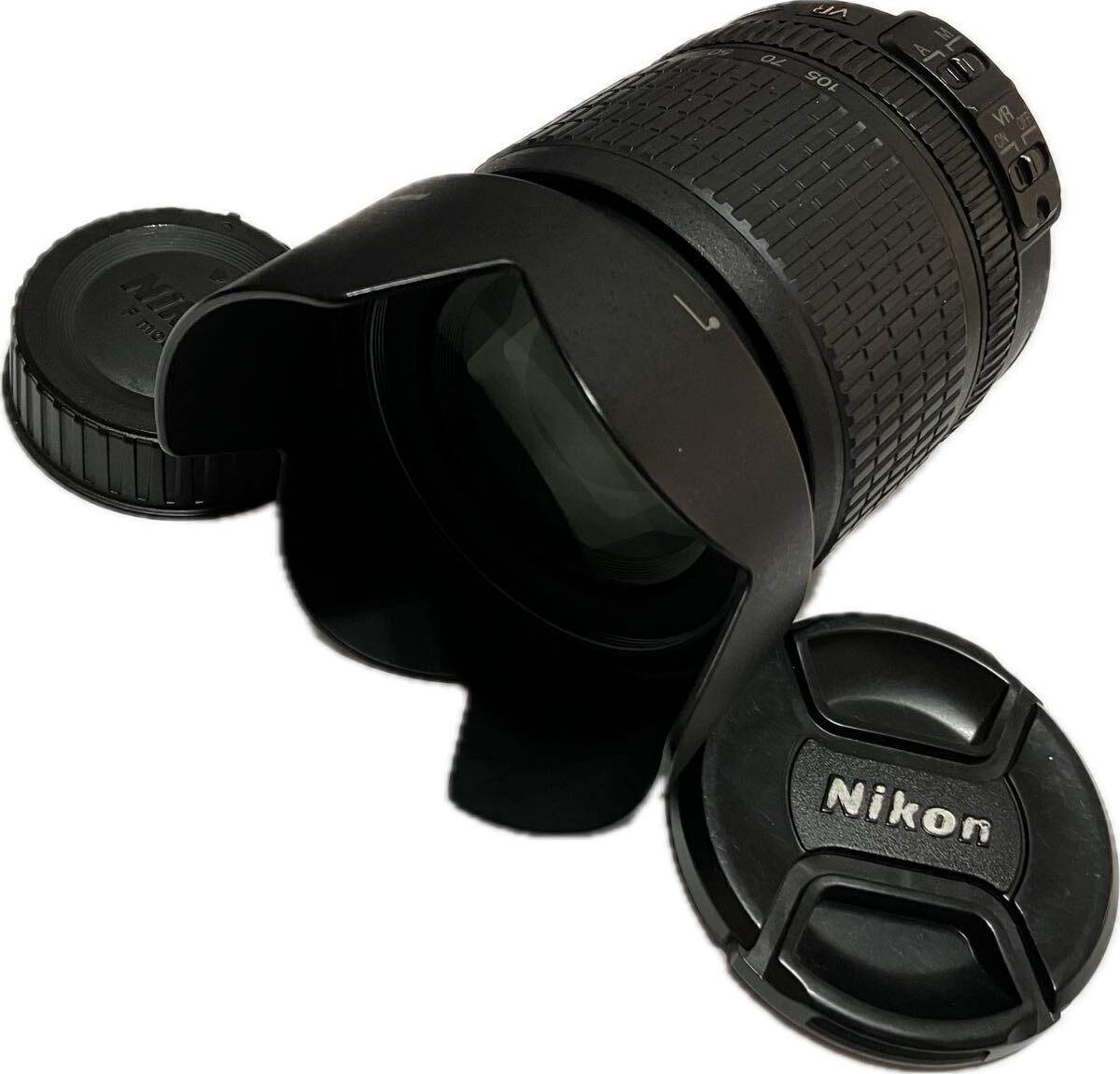 ★フード付 極上美品★ Nikon (ニコン) AF-S DX NIKKOR 18-105mm F3.5-5.6G ED VR #21280085