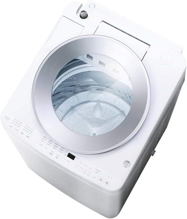 新品☆アイリスオーヤマ 洗濯機 10.0kg ホワイト 洗剤自動投入 インバーター 極渦洗浄　送料無料31