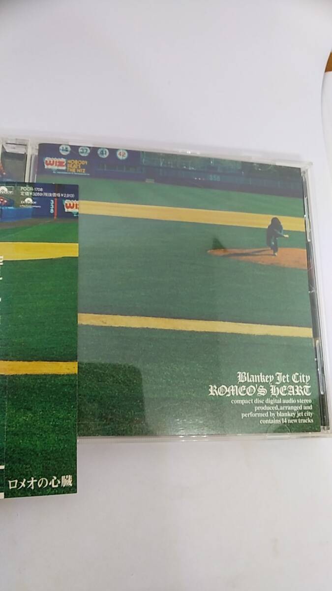 CD ロメオの心臓　ブランキー　ジェット　シティ　中古品　帯付き