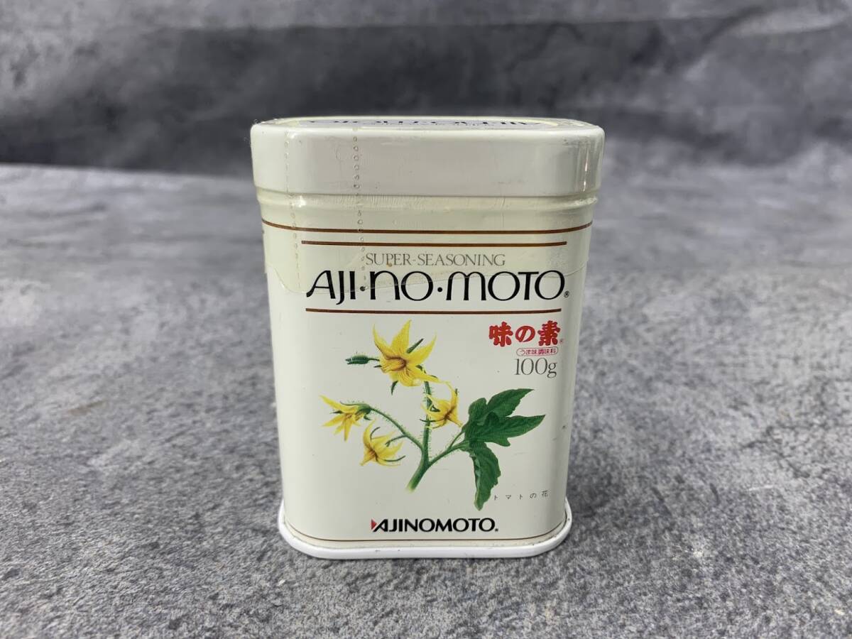 【 昭和レトロ 未開封品 味の素 】レトロ缶 コレクション AJINOMOTO 缶 古い缶