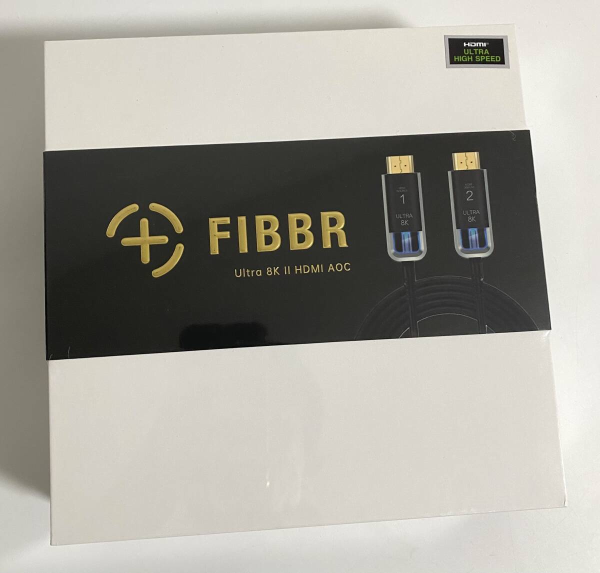 ★新品/未開封品★ FIBBR ULTRA 8K II 8K光ファイバー HDMIケーブル (20m) HDMI2.1b認証 56Gbps ウルトラ 8K Ⅱ フィバー I250807