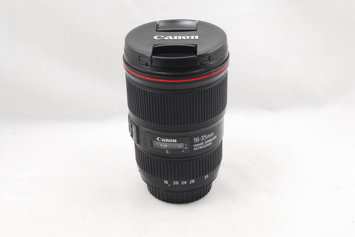 ★良品★ 即決 売切 格安 Canon キヤノン EF 16-35mm F4 L IS USM 広角ズームレンズ（R7-523）