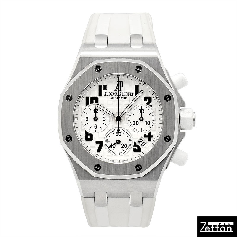 【国際保証書有り】オーデマ・ピゲ AUDEMARS PIGUET ロイヤルオークオフショア クロノグラフ 26283ST.OO.D010CA.01 メンズ USED 中古