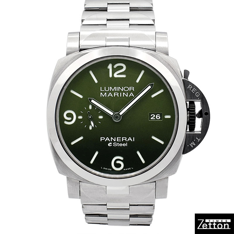 パネライ PANERAI ルミノール ESteel Verde Smeraldo PAM01356 メンズ USED 中古