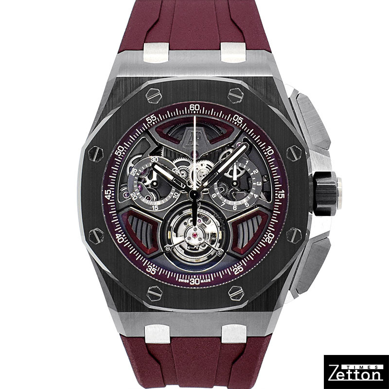 【未使用品】オーデマ・ピゲ AUDEMARS PIGUET ロイヤルオークオフショア フライング トゥールビヨン クロノグラフ 26622CE.OO.D002CA.03