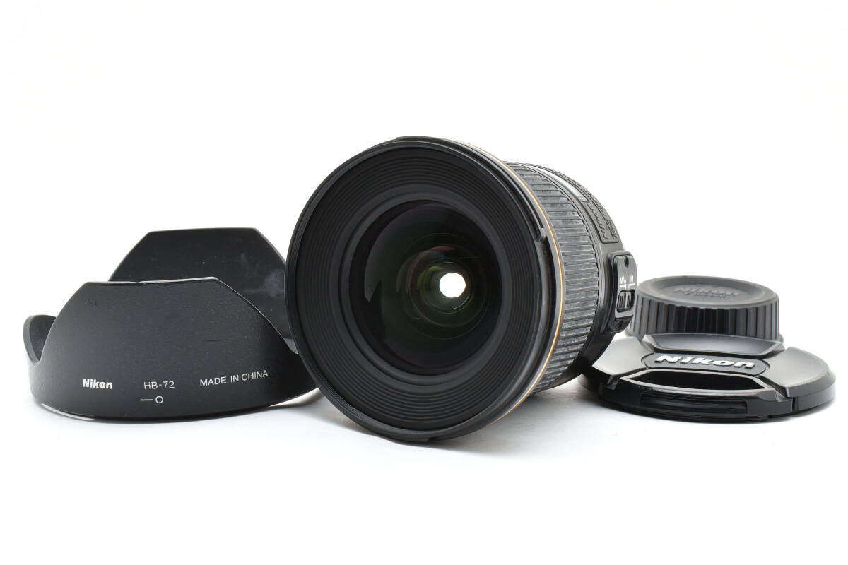 ★希少品★ ニコン NIKON AF-S NIKKOR 20mm F1.8 ED G Y3075#912