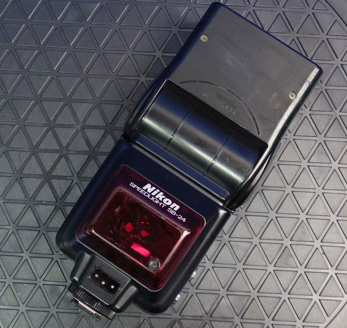 レターパックプラス発送 簡易動作確認 Nikon SPEEDLIGHT SB-24 スピードライト フラッシュ ストロボ ニコン カメラ 照明 K082805