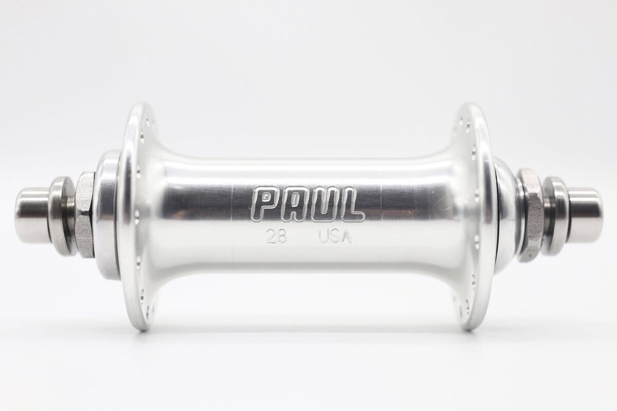 PAUL COMPONENT ポール フロント ハブ 28H ピスト SURLY サーリー CRUST クラスト PHILWOOD CHRIS KING WHITE INDUSTRIES
