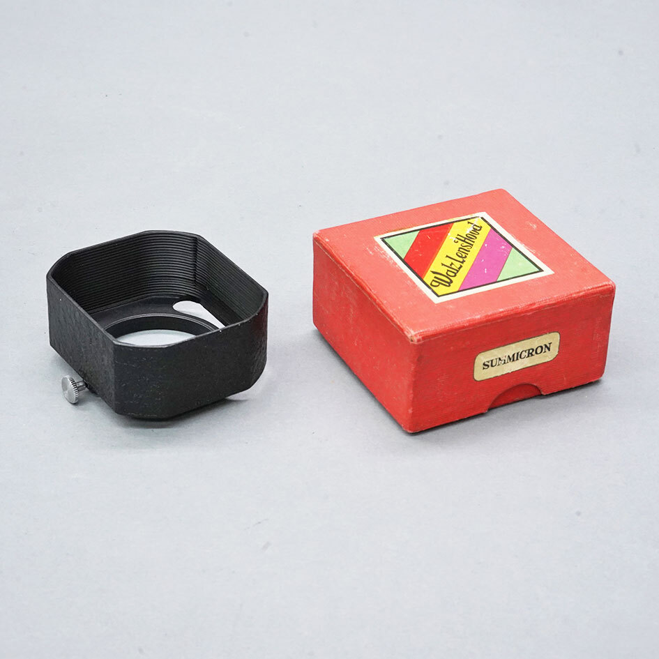 【07】 WALZ ワルツ レンズフード 42mm かぶせ式 LEICA ZUMMICRON 50mmF2レンズ用