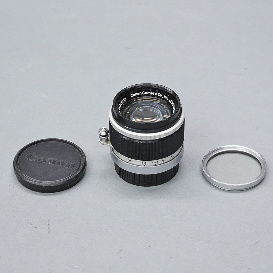 【60】 Canon LENS 50mm F1.8 Lマウント