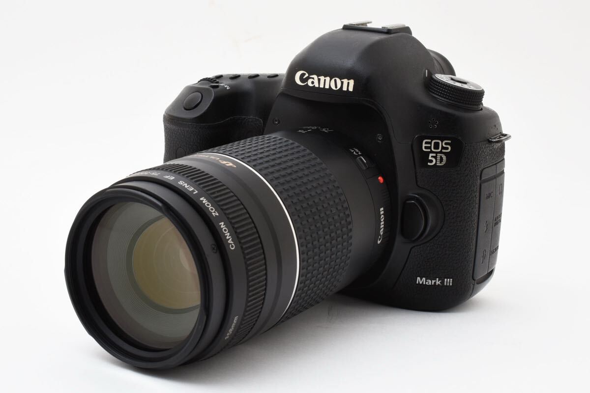 付属品完備/キャノン/デジタル一眼レフカメラ Canon EOS 5D mark III望遠レンズセット/Canon EF 75-300mm F4-5.6 III USM
