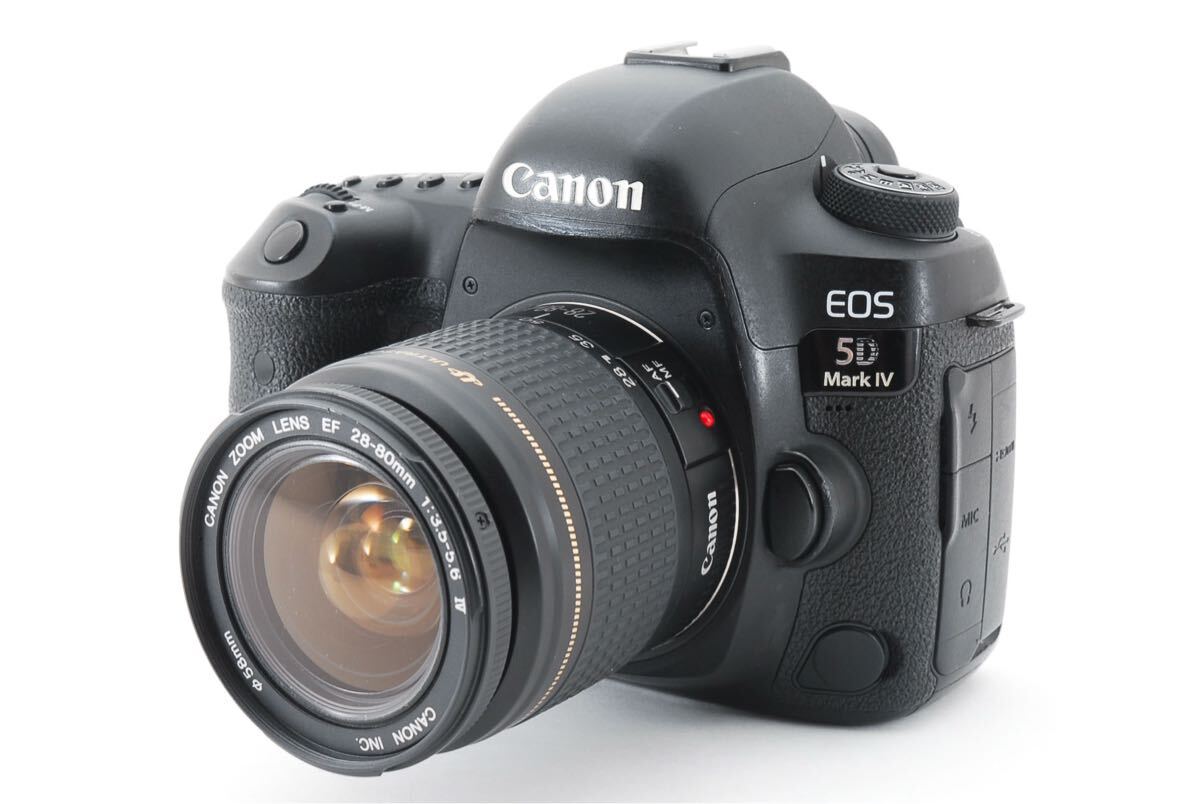 デジタル一眼レフカメラ Canon EOS 5D Mark IV＋Canon EF 28-80㎜1:3-5.6-5.6IV