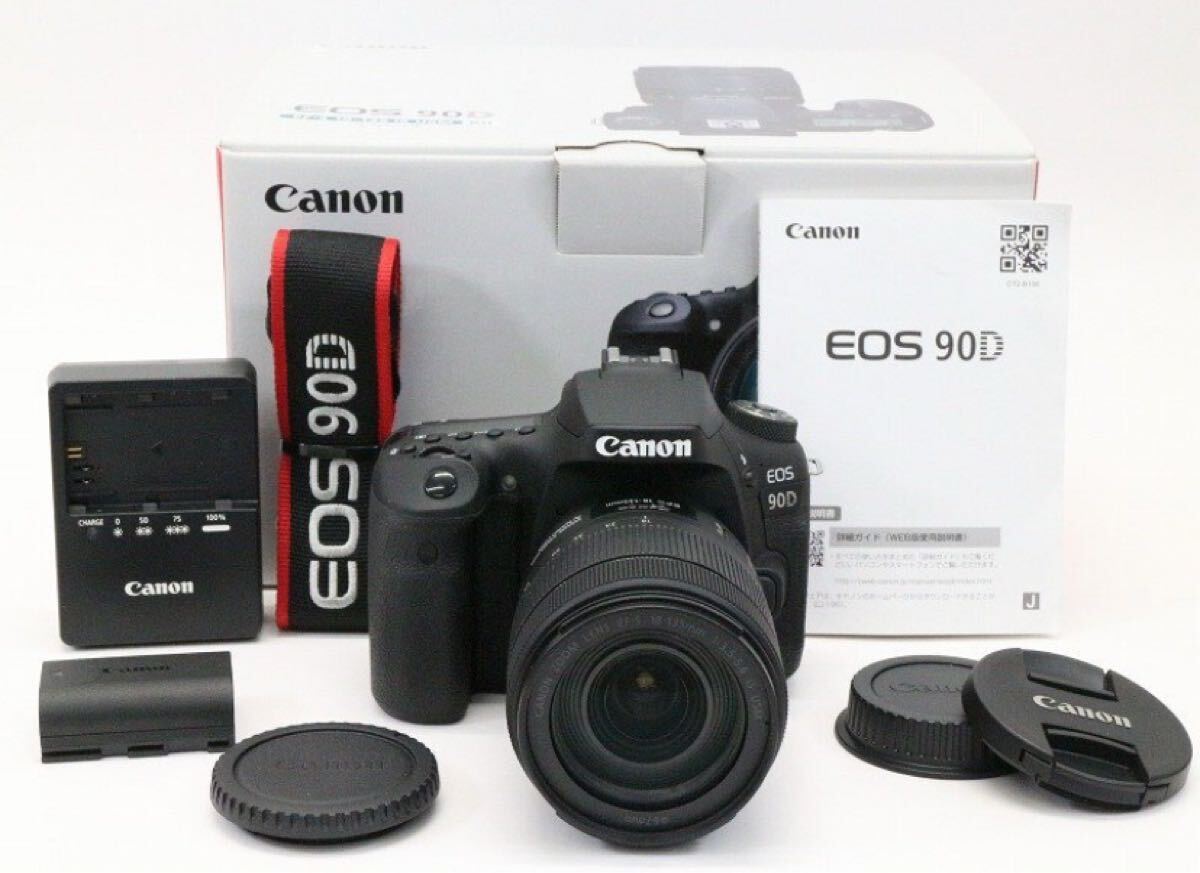 保証/Wi-Fi/動画/Canon EOS 90D標準レンズセットCanon EF-S 18-135㎜F3.5-5.6 IS USM