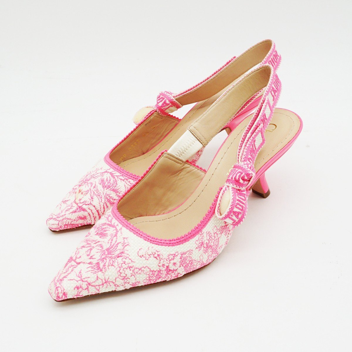 ◇【Christian Dior クリスチャン・ディオール】J'ADIOR スリングバックパンプス 35