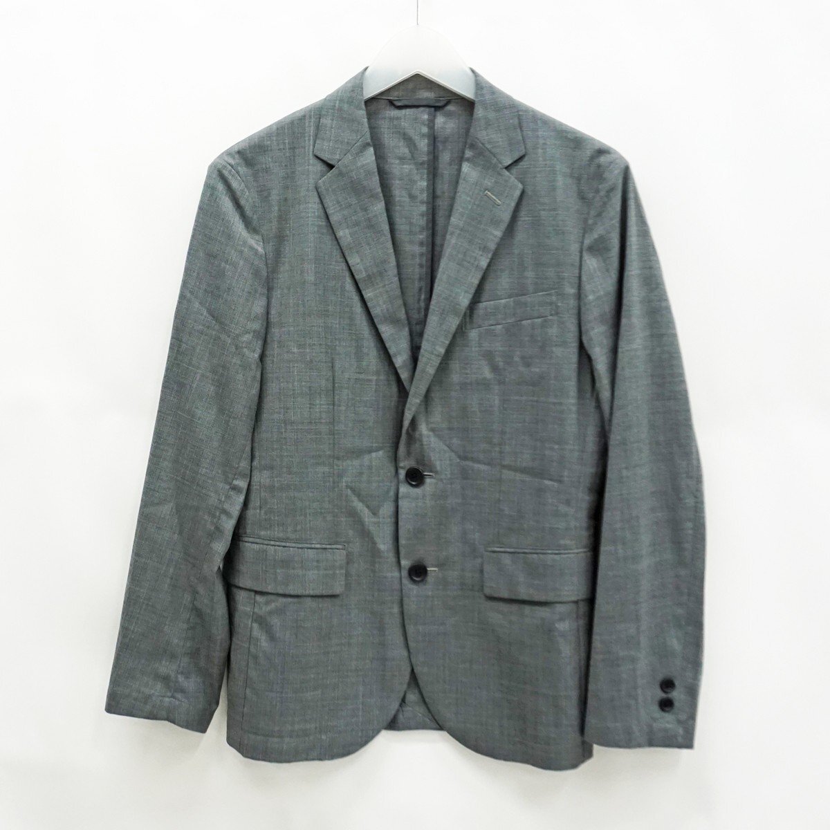 ◇【green label relaxing　グリーンレーベルリラクシング】SOLOTEX ジャケット グレー S