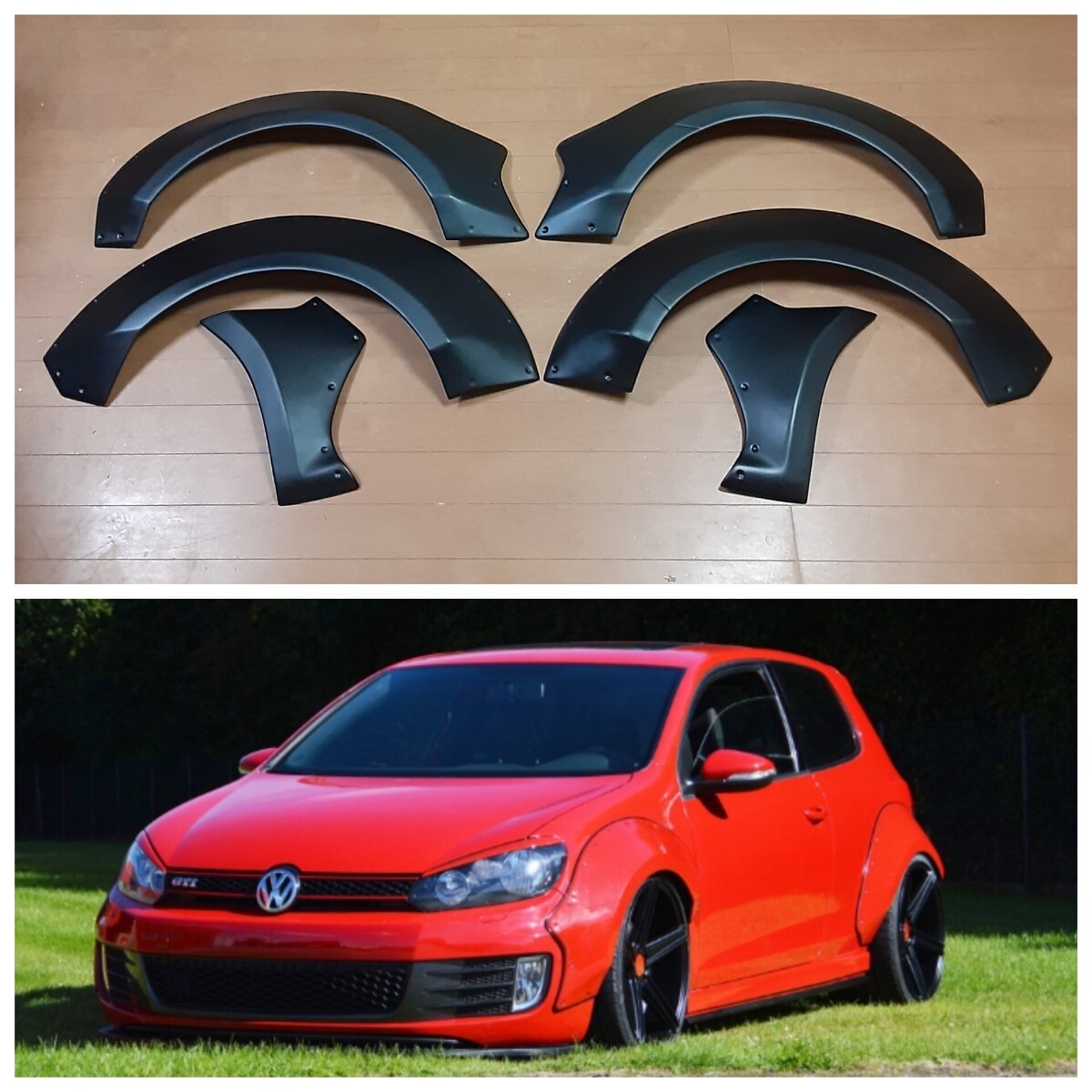 VW ゴルフ6 INGO NOAK TUNING オーバーフェンダー エアロ バンパー マフラー 車高調 ヘッドライト グリル テールランプ ホイール GOLFⅥ
