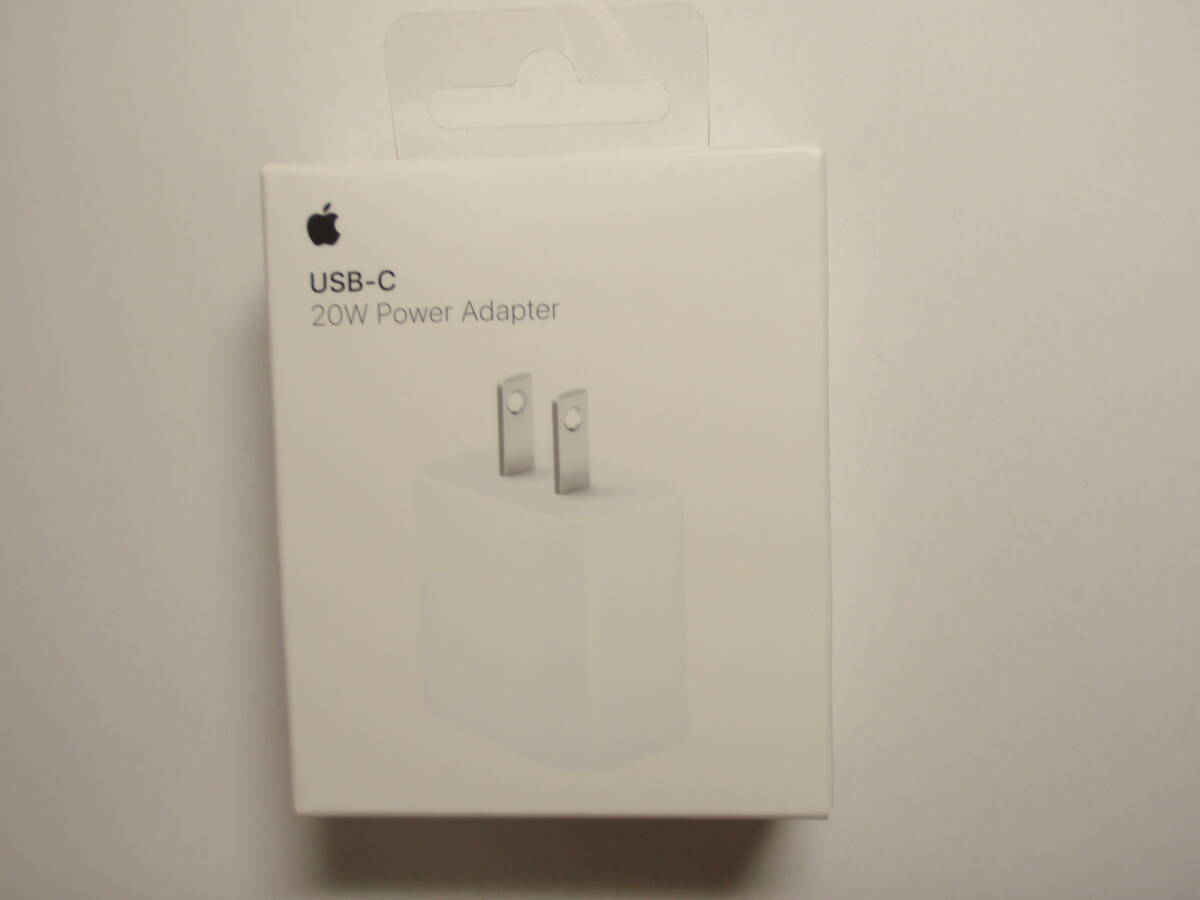 Apple 純正 iPhone/iPad用 20W ACアダプタ充電器