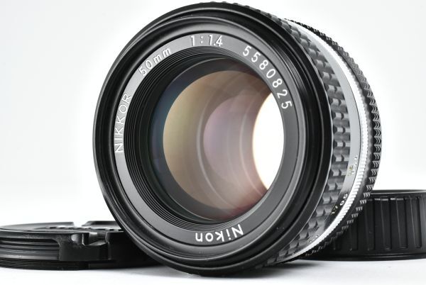 【美品】Nikon Ai-s Ais Nikkor 50mm F1.4 Lens ニコン ニッコール マニュアルフォーカスレンズ EF-TN-JP1207