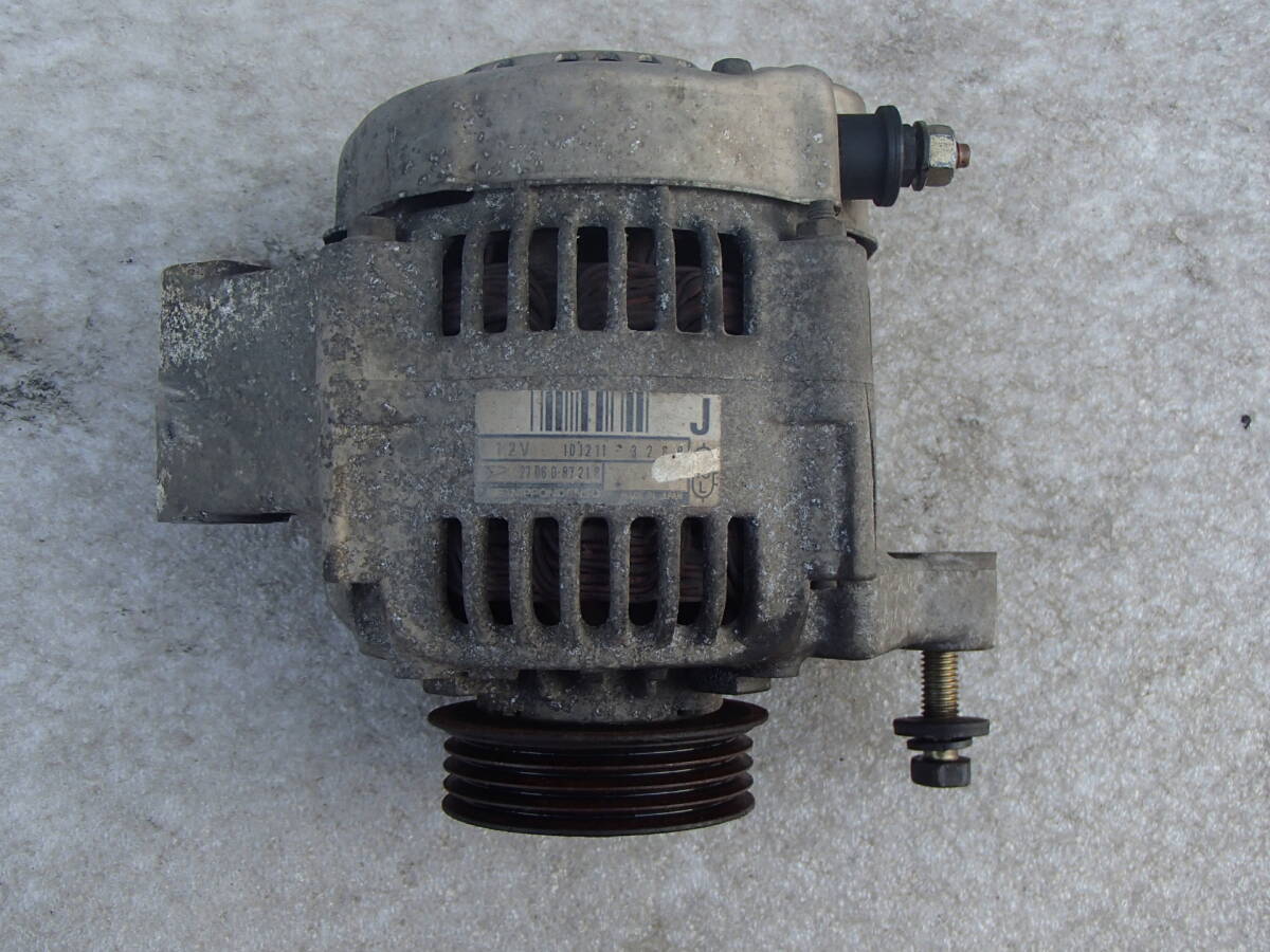 R00 ダイハツ ミラ TR-XX L502S 純正 オルタネーター 27060-87218 L500 L510 L512 L602 L600 JB-JL インタークーラー ターボ 発電機 5MT