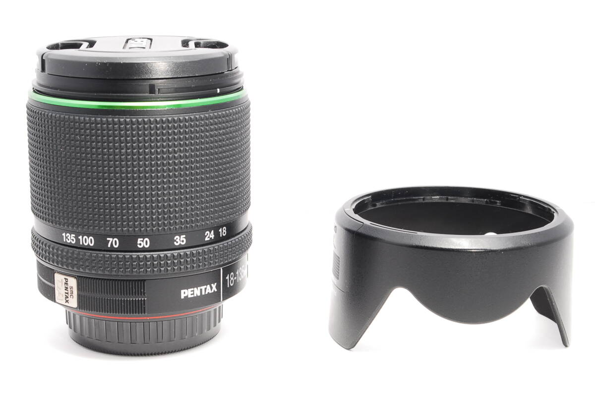 〓外観綺麗　フード付〓ペンタックス PENTAX SMC PENTAX-DA 18-135mm F3.5-5.6 ED AL IF DC WR