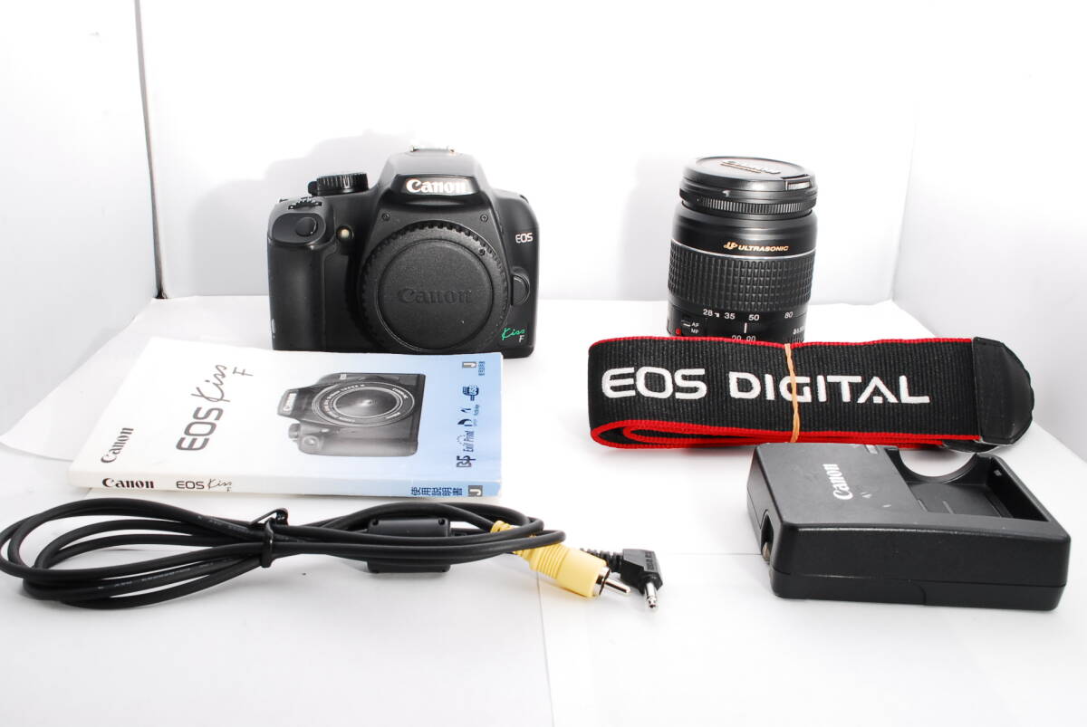 〓USM付レンズ付き〓キャノン Canon Kiss F